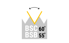 BSB - BSC - brit. std. Gewinde