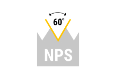 NPS - amer. zyl. Rohrgewinde